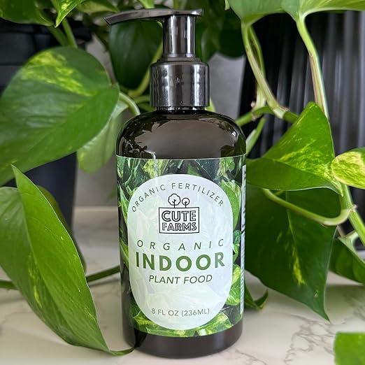 Cute Farms Plant Care Kit – Organic Houseplant Fertilizer Mycorrhizal Fungi Neem Oil &amp Scissors and Repotting Mat | All-in-One Gift for Indoor Plant Lovers