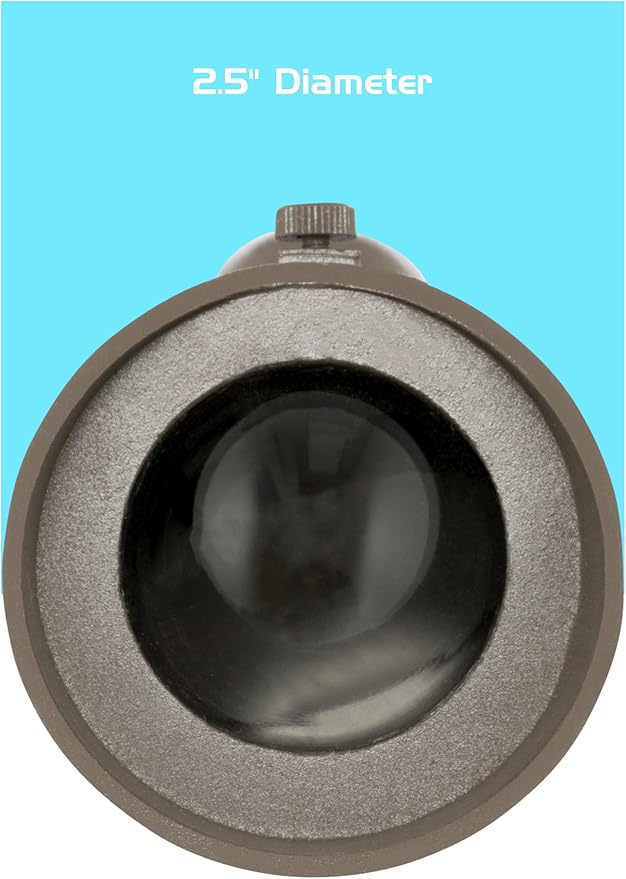 Westgate Lighting LED Directional Landscape Die - Cast Housing - IP67 and IP54 Level Rating - 12V AC - 36 Degree Beam Angle - Convex Lens (12 Bronze)