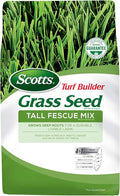 Scotts Turf Builder Grass Seed Tall Fescue Mix Grows Deep Roots for a Durable Livable Lawn 40 lbs.