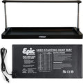 Epic Gardening Seed Starting Bundle - Heat Mat &amp Standard Full-Spectrum Grow Light | Heavy-Duty 10 x 20.75 Mat &amp Adjustable LED Light with Timer | Indoor Germination Seedling Growth &amp P