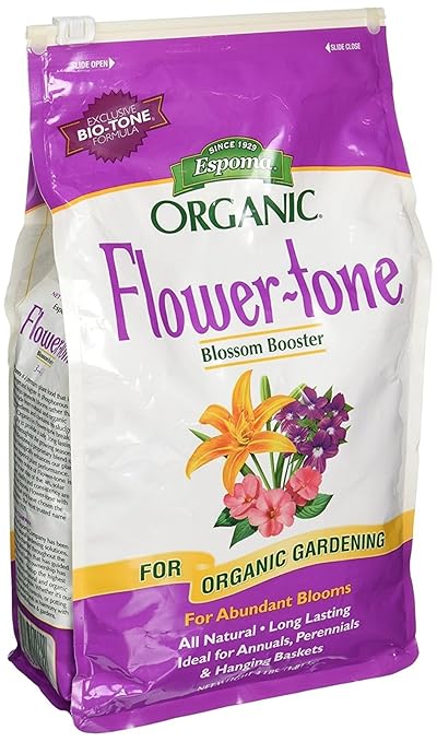 Espoma FT4 4-Pound Flower-Tone 3-4-5 Blossom Booster Plant Food (4)