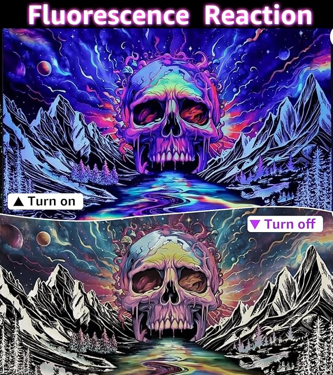 SUNVIE LED Black Light Outdoor Halloween Spotlight with Photocell Sensor 10W Outdoor Blacklight Waterproof 120V Purple Spotlight Outdoor Black Light Spotlight for Glow Party Fluorescent Poster 2 Pack