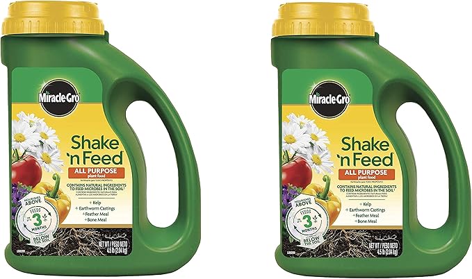 3001910 Shake N Feed All Purpose Continuous Release Plant Food 4.5 lb 2 Pack