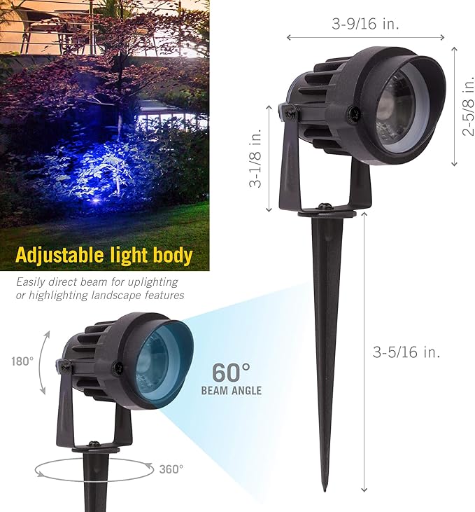 Armacost Lighting Low-Voltage LED Landscape Light (RGB) 442920