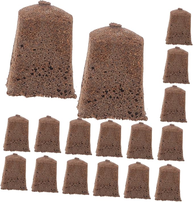 BESPORTBLE 120pcs Seed Starter Blocks for Hydroponics Nutrient Cubes for Germination Grow Plugs for Indoor Garden and Vegetable Plants Safe Material for High Transplant Success