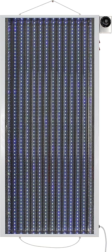 The LED Panels line with UV 365nm Light 2X4Ft/300W &amp Build-in Timer120-277V Input Great for a Stand Along LED Grow Lights or Boost UV Input to get Strong and Fast Growing. (2X4Ft/300W)