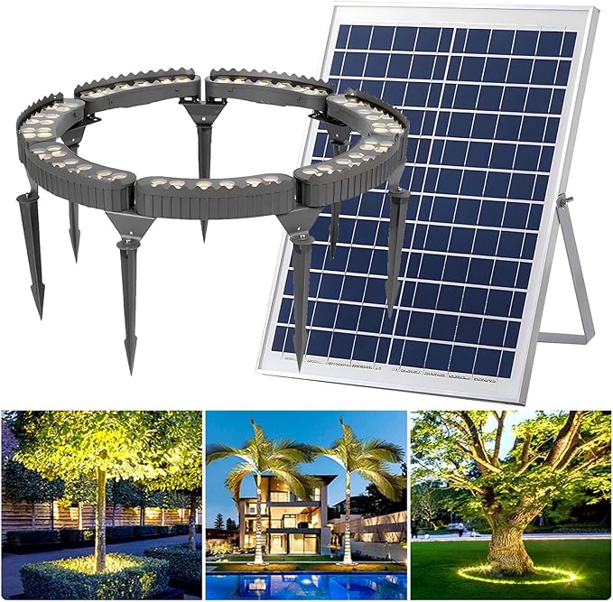 Led Landscape Spotlights Low Voltage Landscape Tree Ring Lights Outdoor Tree Lights Made to Last(Pack of 6) (8)
