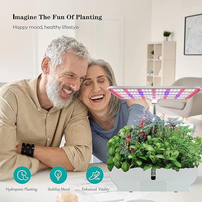 Indoor Hydroponic GardenBureaulamp Hydrocultuur Indoor Herb Garden Kit Smart Multifunctionele Groeiende Lamp for Plant Growing Gardening Gifts