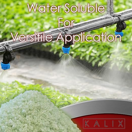 KALIX 30‑10‑10 Water Soluble Fertilizer | High Nitrogen All‑Purpose Plant Food for Vigorous Vegetative Growth | Fully Soluble NPK for Vegetables Trees Shrubs Lawns &amp Hydroponics – 25 lb