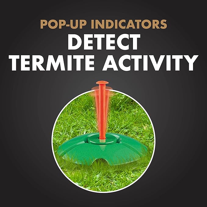 Spectracide Terminate Termite Detection &amp Killing Stakes Kills Foraging Termites Detects Termite Activity 15 Count