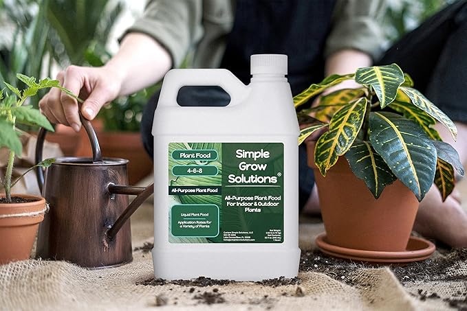 4-6-8 All Purpose Plant Food 32 Ounce + Soil Hume Seaweed Humic Acid 32 Ounce + Micro Booster Micronutrients 32 Ounce + Root Hume Humic Acid 32 Ounce- Indoor Plant &amp Outdoor Garden Bundle