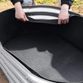 2mm Thick Fabric Garden Grow Bed Bags 4x2x1 Ft Liners Designed For Outdoor Metal Raised Garden Beds 60 Gallon Capacity Oval Large Vegetable Growing Boxes