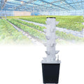 Vertical Hydroponics Growing System 30 Pots Tower Plant Germination Kits Indoor Garden for Herbs Vegetables Hydroponic Lover Gift(30holes)