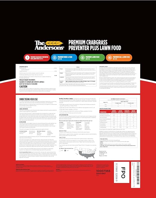 The Andersons Lawn Program | Full Season Fertilizer Program | Covers up to 5000 sq ft