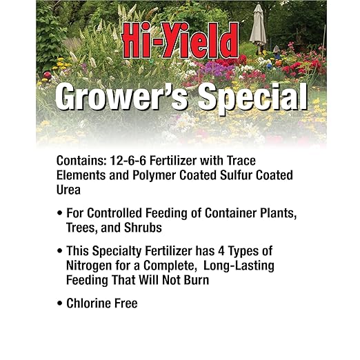 Hi-Yield (34190) Grower's Special Fertilizer 12-6-6 (3.25 lbs.)