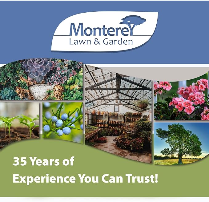 Monterey Garden Phos Bundled with Measuring Spoon - Fungicide for Root Rot Downy Mildew Fire Blight Sudden Oak Death Phytopthora &amp Pythium - 1 PT