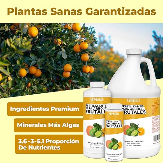 Fertilizante para Árboles Frutales Complete Liquid Fruit Tree Plant Food 32 oz (1 Quart)
