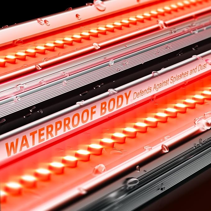 Spider Farmer SUPP-R30 Red LED Grow Light Bars 23.6 Long 660nm Deep Red Supplemental Light for Indoor Grow Tents