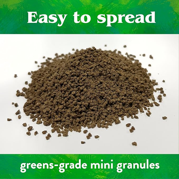 Down To Earth All Natural Fertilizers Organic Bio-Turf Lawn Food for Grass Landscape and Ornamentals - Works with Lawn Spreaders 8-3-5 25 Lb