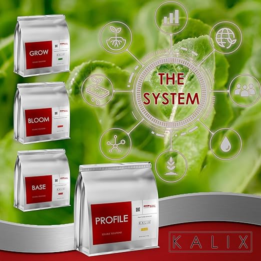 KALIX Profile 1-0-22 Bloom Finisher | High-Potassium Water-Soluble Fertilizer for Late-Stage Flowering &amp Ripening | Clean Plant Supplement for Soil Hydro &amp Drip Systems | 2lb