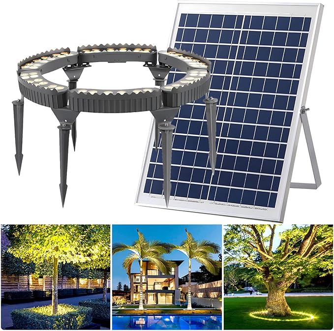 Led Landscape Spotlights Low Voltage Landscape Tree Ring Lights Outdoor Tree Lights Made to Last(Pack of 6) (6)