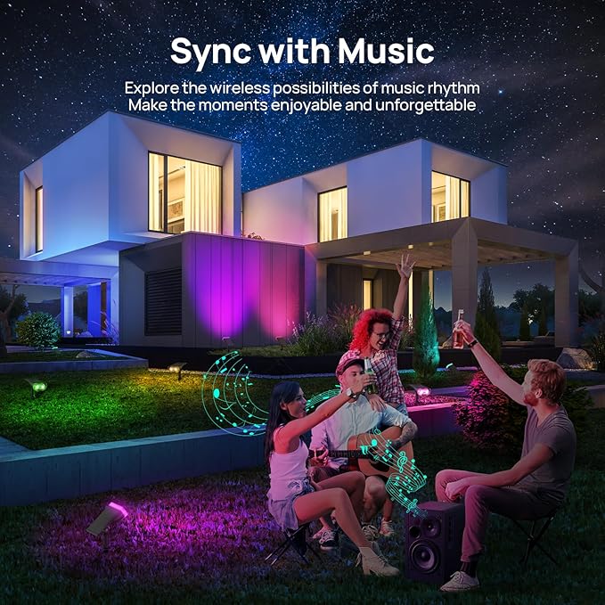 Linkind Smart Solar Lights Outdoor