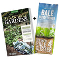 BaleBuster4 Starter Kit Includes Straw Bale Gardens Complete Book with Instructions for Step-by-Step Garden Set up.
