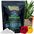 Trifecta Myco Supreme Mycorrhizal Fungi for Soil Plant Root Stimulator Ultra Concentrated Mycorrhizae for Strong Roots &amp Living Soil Tree Rose and Flower Care