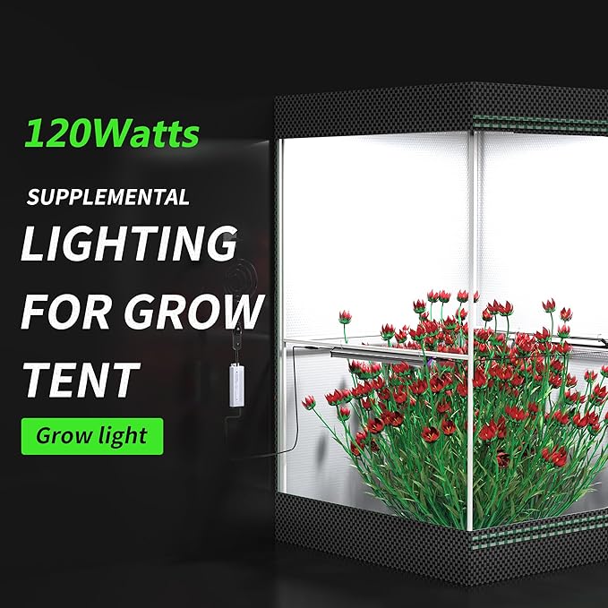 FARMLITE Grow Light Bars Full Spectrum Grow Lights for Indoor Plants Dimmable Daisy Chain for Grow Lights Supplemental Lighting for Grow Tent