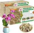 Legigo 4.4LBS Premium Sphagnum Moss for Plants- 80QT Natural Succulent Carnivorous Plant Moss Dried Long Fiber Orchid Moss for Orchid Repotting Succulent Sarracenia Potted Plants Gardening &amp Rept