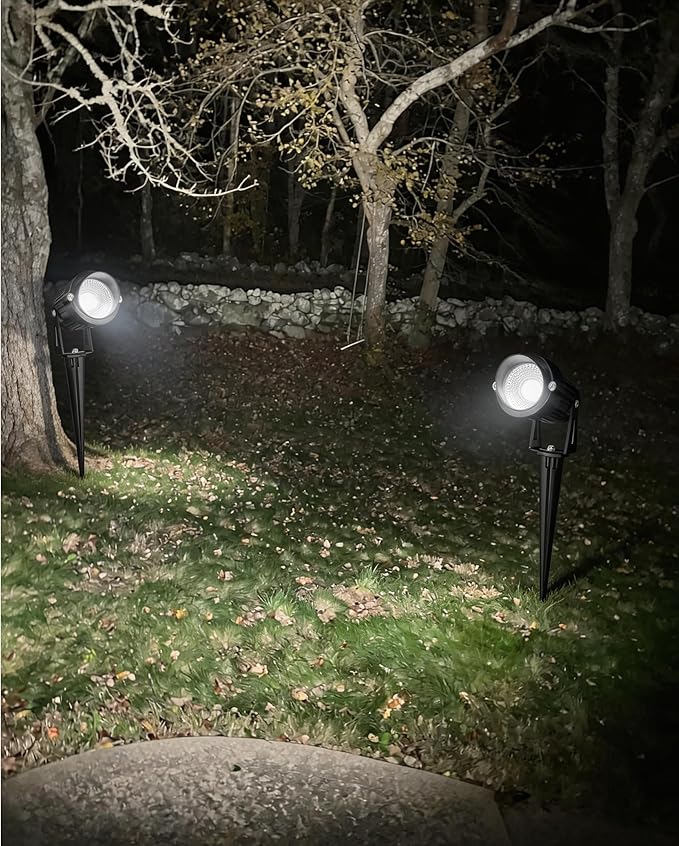 EAGLOD 5W Spot Lights Outdoor 5000K Daylight White Flag Pole Light 12V~24V AC/DC LED Landscape Spotlights Waterproof Low Voltage Landscape Lighting for Yar (8)