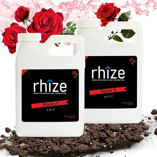 500mL Bloom Set Second Part Grow Nutrient Formulation – Yield Increasing Plant Nutrient Kit – Perfectly Balanced Formulation That Doesn't Need Calmag or Bud Boosters – Easy to Use Plant Food