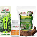 Hormex Rooting Powder #3 Rooting Cubes &amp Shears Combo - Rooting Hormone for Common Houseplant Cuttings | Root Starter Cubes for Home &amp Garden Plants | Precision Straight-Blade Shears (50 Grow