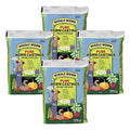 100% Pure Organic Mineral-Dense Worm Castings Fertilizer 15lbs - Improves Soil Fertility and Aeration for Growing Better Houseplants Vegetables and More Pack of 4