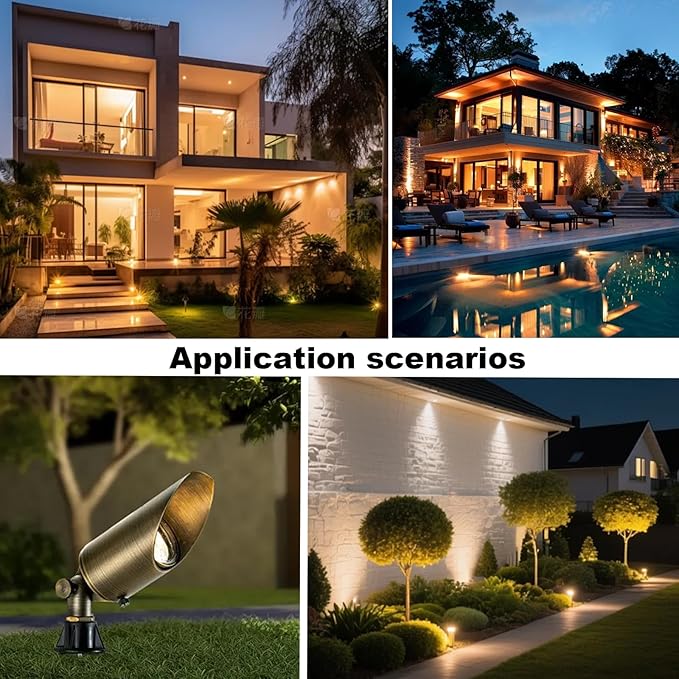PAR36 LED Landscape Bulb 2700K Warm White Waterproof PAR36 LED Bulb 11W 12V Landscape Lights 900LM G53 Base 25° Outdoor Lights for Yard Path Tree In-Ground Well Light 1 Pack