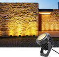 Outdoor Spotlights LED Beam Spot Lights COB Tree Lighting IP65 Waterproof Landscape Floodlights for Garden Villa Courtyard Lawn(Green10W)