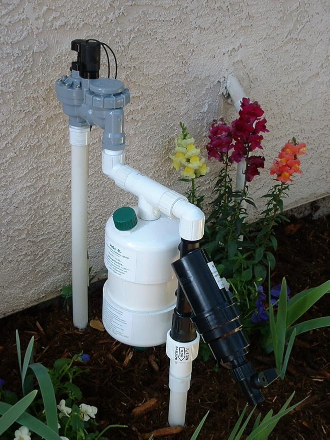 Add-It Proportioning Fertilizer Injector 1½ Quart Capacity ½ FPT Inlet/Outlet