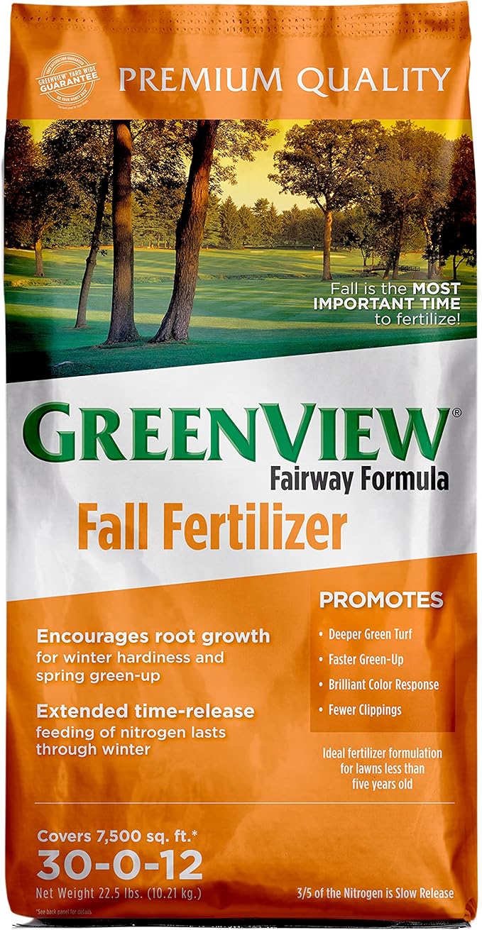 Greenview Fairway Formula Fall Fertilizer - 22.5 Lb - Covers 7500 Sq. Ft.