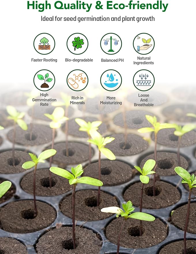 16 Pods Hydroponics Growing System Kit &amp Grow Sponges 120 Pcs