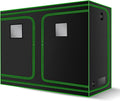 MELONFARM 4x8 Grow Tent 96x48x80 High Reflective 600D Diamond Mylar Canvas with Observation Window and Floor Tray for Hydroponic Indoor Plant Growing