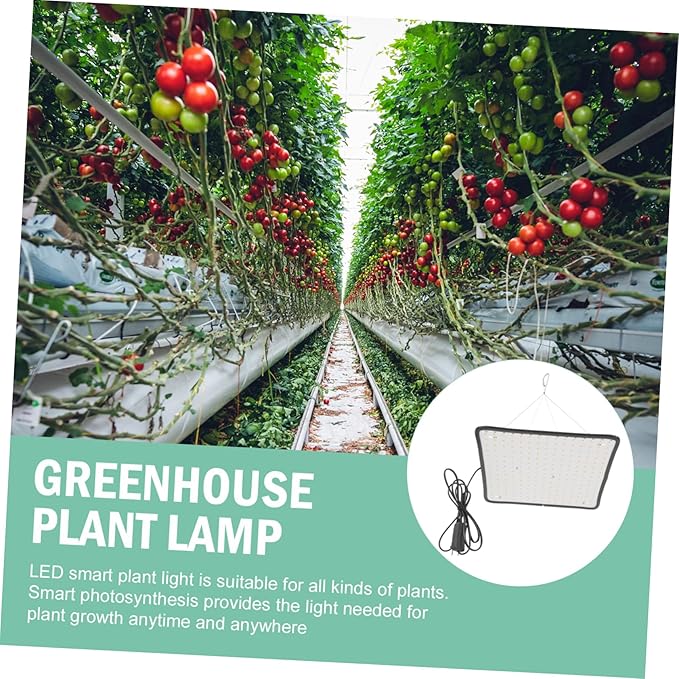 BESPORTBLE Indoor Led Grow Lights for Plants Led White Hanging Growth Lamp Easy Install
