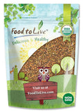 Food to Live Organic Spicy Mix of Sprouting Seeds 1.5 Pounds — Non-GMO Broccoli Radish Alfalfa Raw Rich Germination Rate Non-Irradiated Pure Kosher Vegan Superfood Bulk Rich Sulforaphane