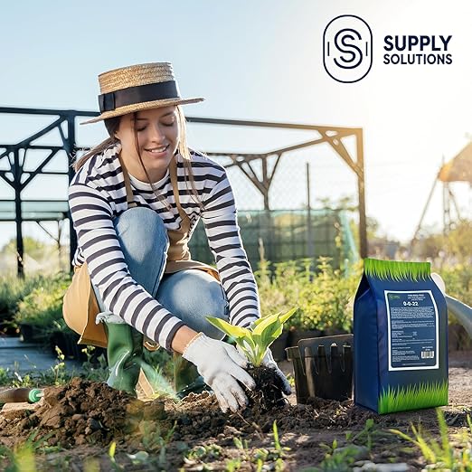 Supply Solutions | 0-0-22 Pro-Mag Trio - High Potassium Magnesium &amp Sulfur Fertilizer for Lawns Turf Palm &amp Fruit Trees - Water-Soluble Plant Food for Stronger Growth &amp Higher Yields (2