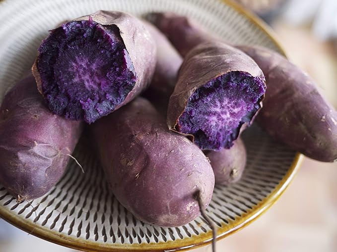 Japanese Purple Sweet Potato(2 LBS) Eating or Planting
