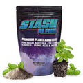 Stash Blend Premium Plant Additive Root Hormone for Plants - with Corn-Steep Liquor Seaweed Powder Humic Acid Mycorrhizae Microbial Bacteria Soluble Silicon - Ideal for Gardeners and Growers