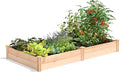 Greenes Fence Premium Cedar Raised Garden Bed 36 x 72 x 11 (3/4 Thick) - Made in USA with North American Cedar