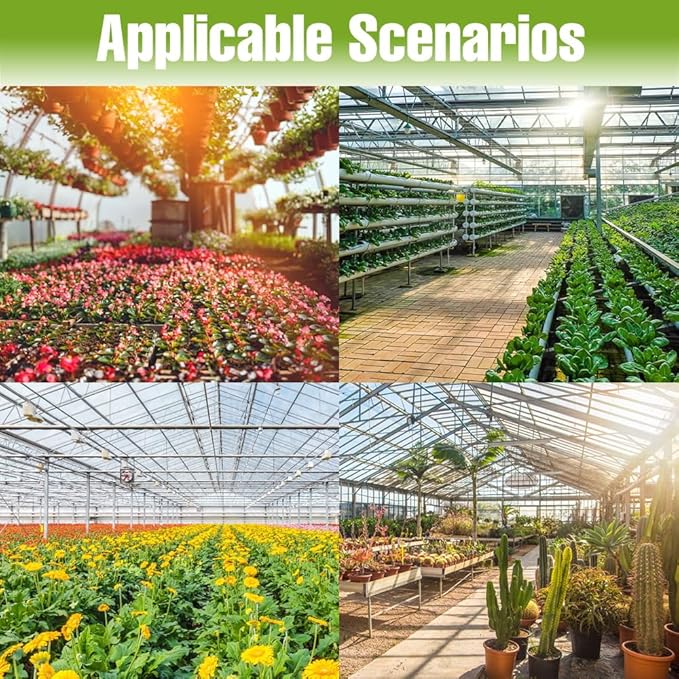 2Pack 300W Full Spectrum Plant Panel Bulbs 100-277V Greenhouse Tent Hydroponic Fruit Flower Light UV/IR Indoor Seedings Cultivation Lights 110V Sunlike Sapling Vege Moss Succulent Potted Moss Lighting