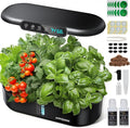 Ahopegarden Hydroponics Growing System kit: 12 Pods Indoor Herb Garden with Smart Environmental Detection - Full Spectrum LED Grow Light for Growing VegetablesHerbs and Lettuce - Home Gardening