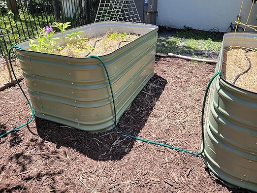 Customizable Soaker Hose System 1/2inch 50ft Rubber Hose with 25ft PVC Garden Hose Drip Irrigation Watering Hose with Reinforced Fittings for Flowers Bed Foundation Lawn Vegetable Tree
