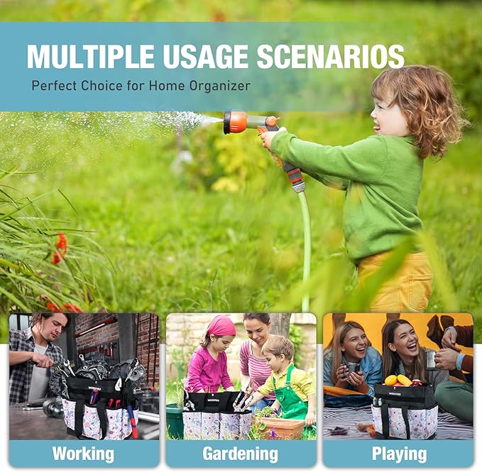 WORKPRO Garden Tool Bag and WORKPRO 5PCS Garden Tool Set